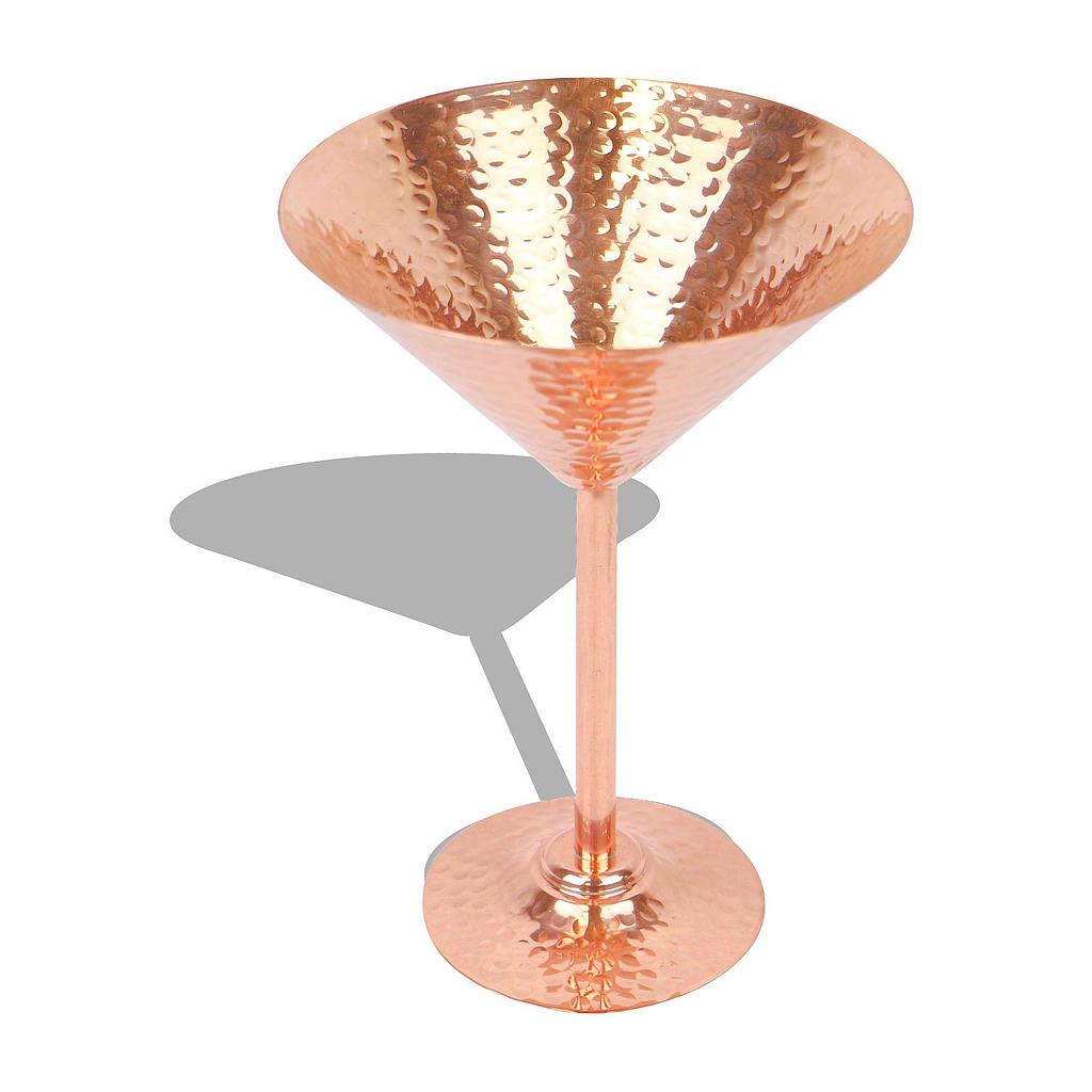 Copper Martini Glass 10oz 1 Pc Qualifirst 4238